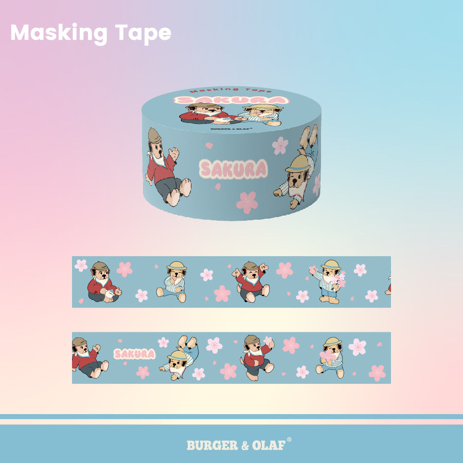 BOMT-003 桜 マスキングテープ BL 30cm*10m