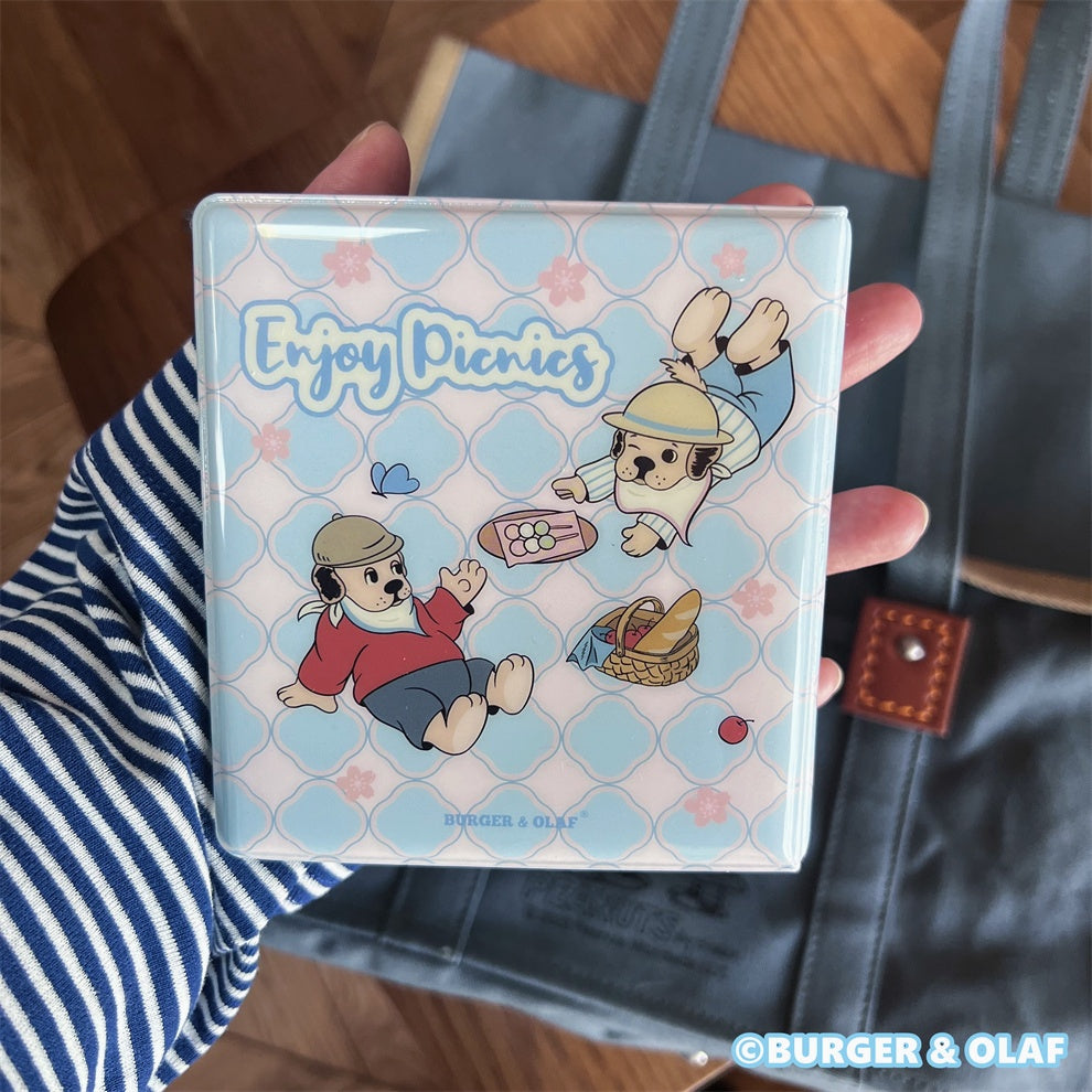 BOAB-002 桜 レトロ風 PVC ルーズリーフノート BL