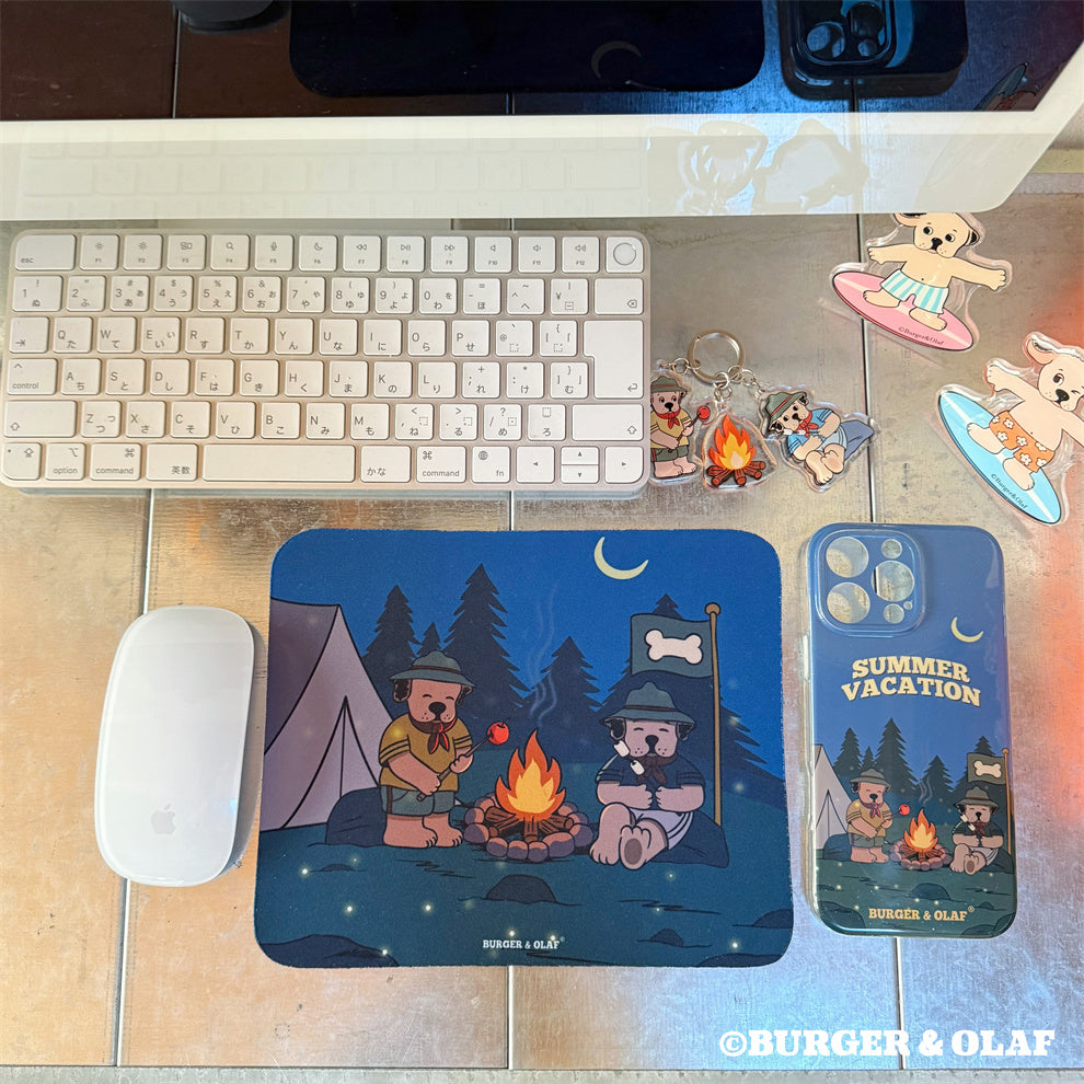 BOMP-005 サマーキャンプの夜·マウスパッド