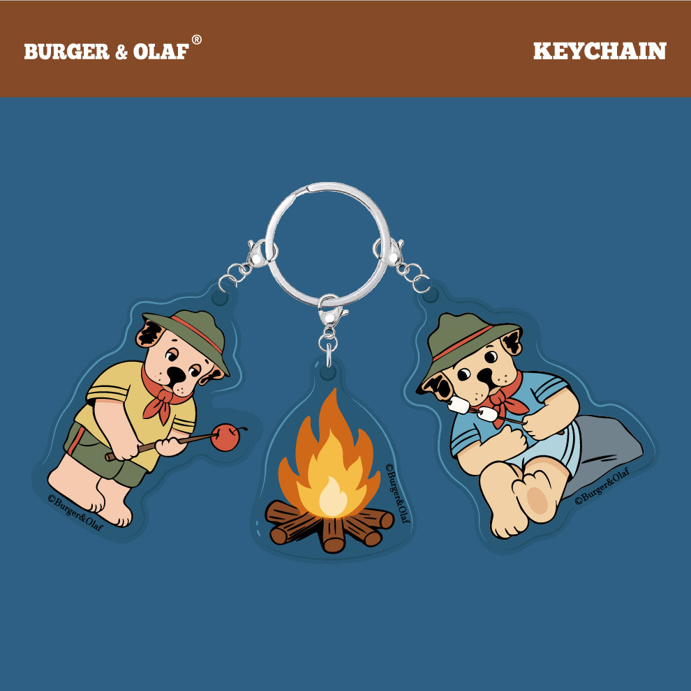 BOKC-003 サマーキャンプの夜 アクリル 三連アクリルキーホルダー