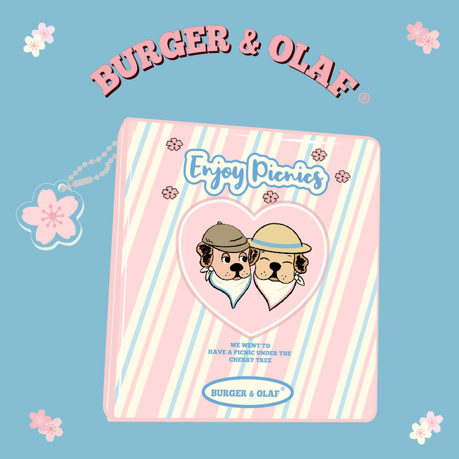 BOAB-003 桜 レトロ風 PVC ルーズリーフノート PK