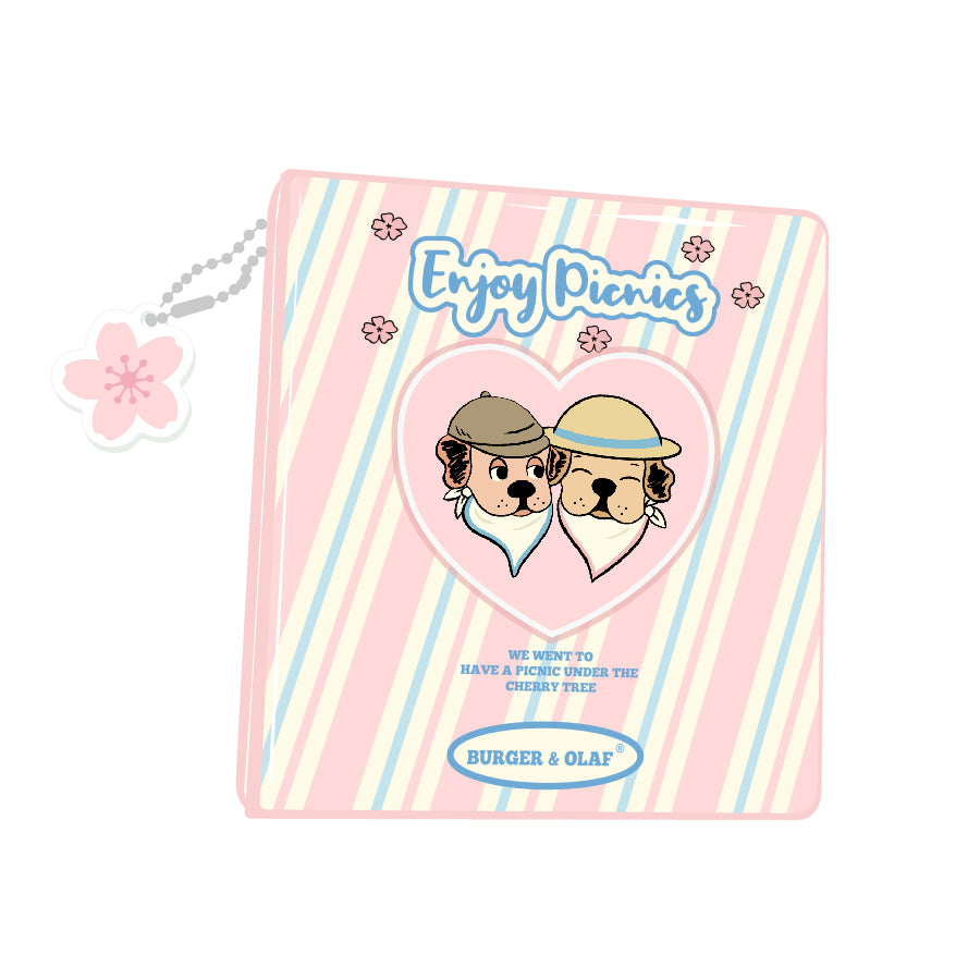 BOAB-003 桜 レトロ風 PVC ルーズリーフノート PK