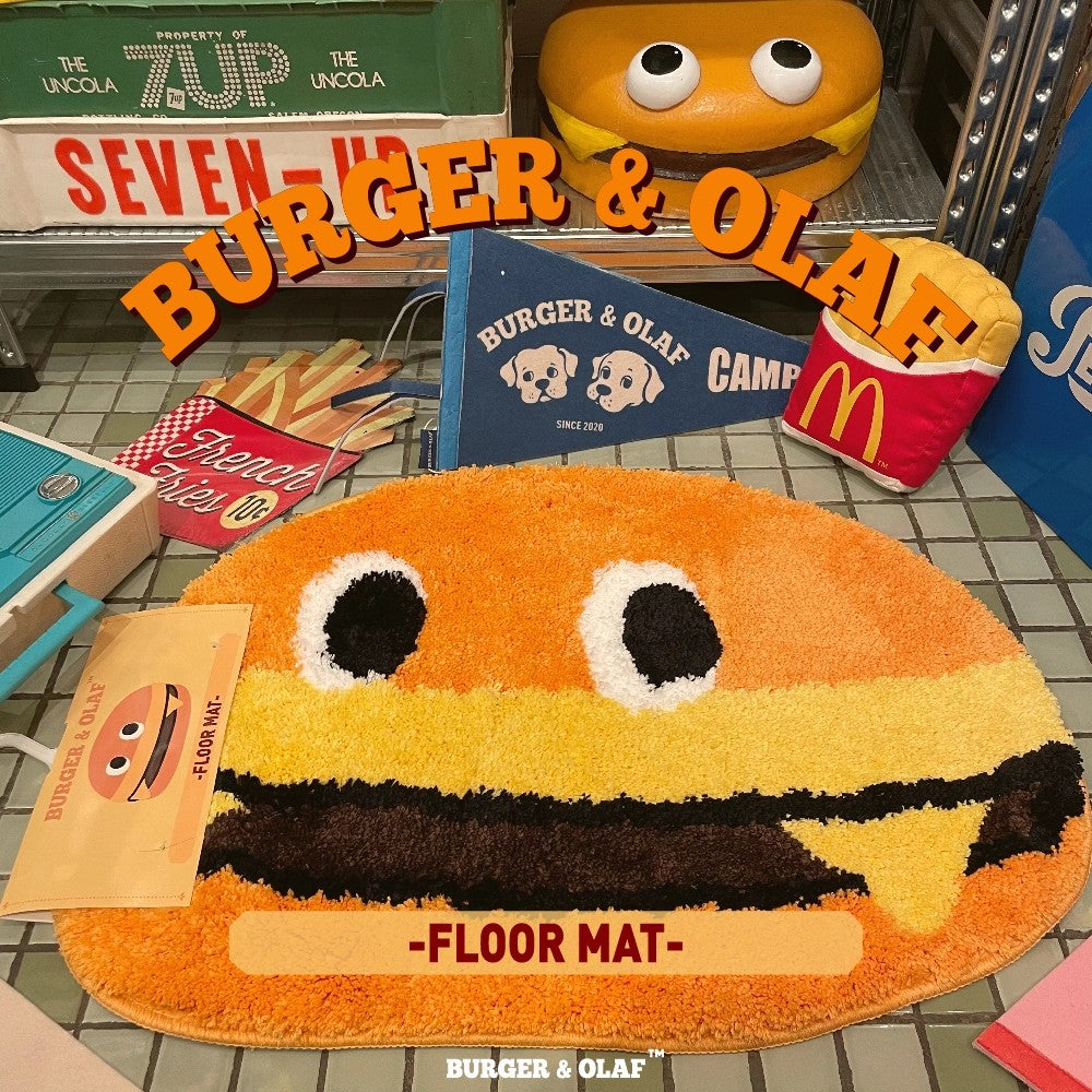 BOFM-001 チーズバーガー マット Cheese Guy Floor Mat