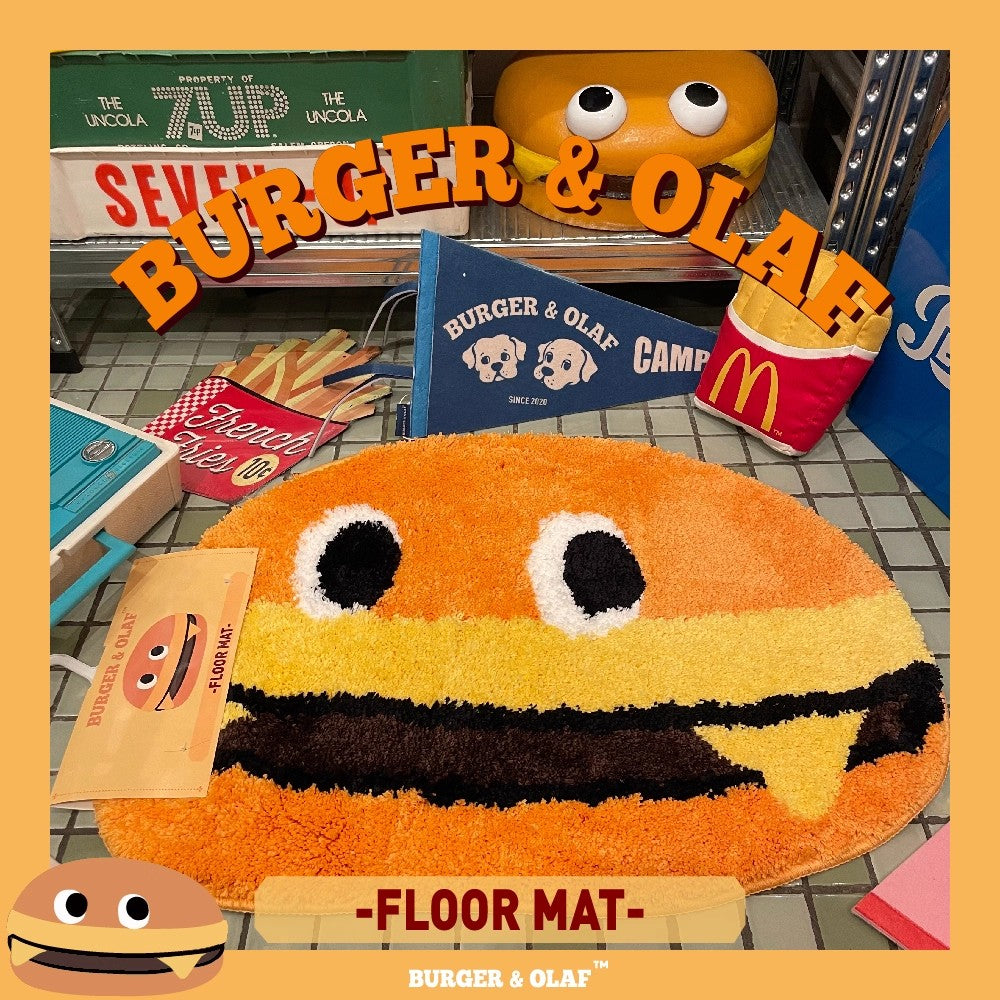 BOFM-001 チーズバーガー マット Cheese Guy Floor Mat