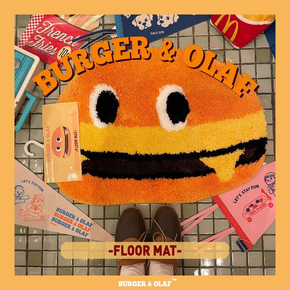 BOFM-001 チーズバーガー マット Cheese Guy Floor Mat