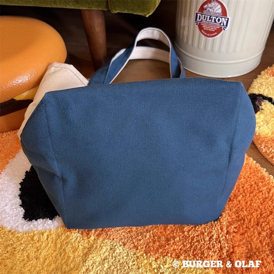 ラブラドール・レトリバー ロゴ刺繍キャンバストートバッグ BOBG-001